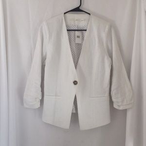 gibson white blazer